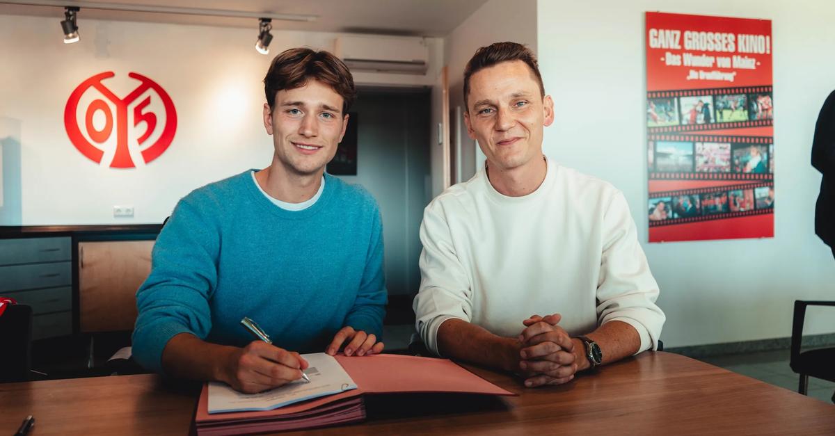 William Böving signs with Mainz 05 until 2029