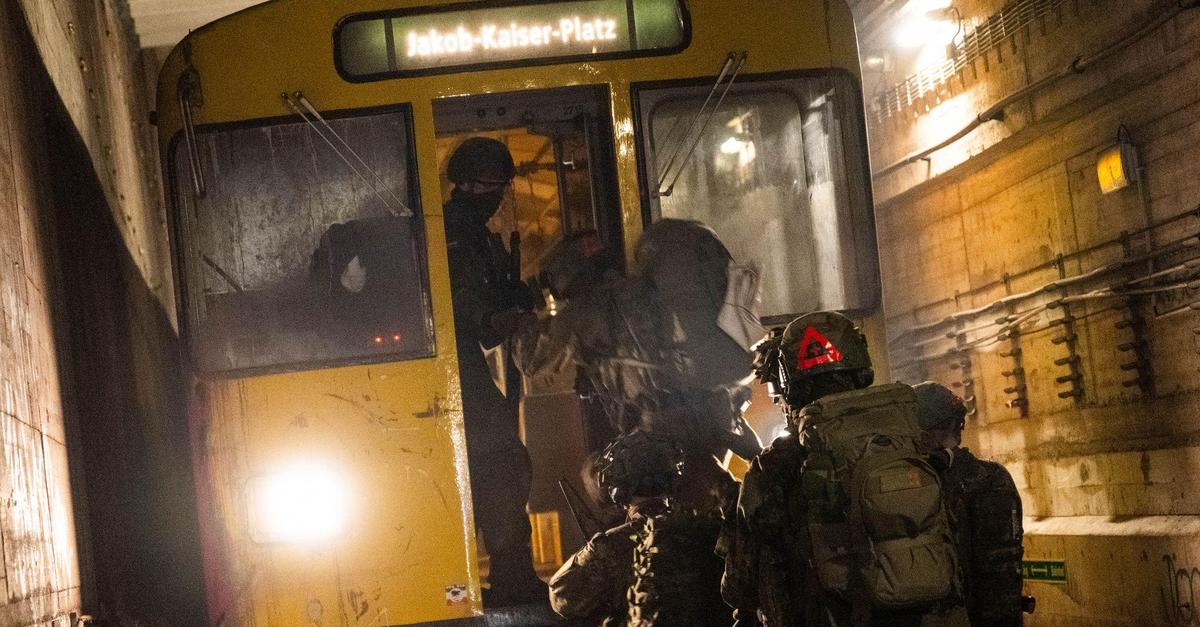 Bundeswehrübung in Berlin