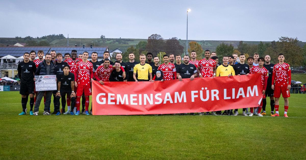 Charity match with Mainz 05: A big show for a big fighter's heart