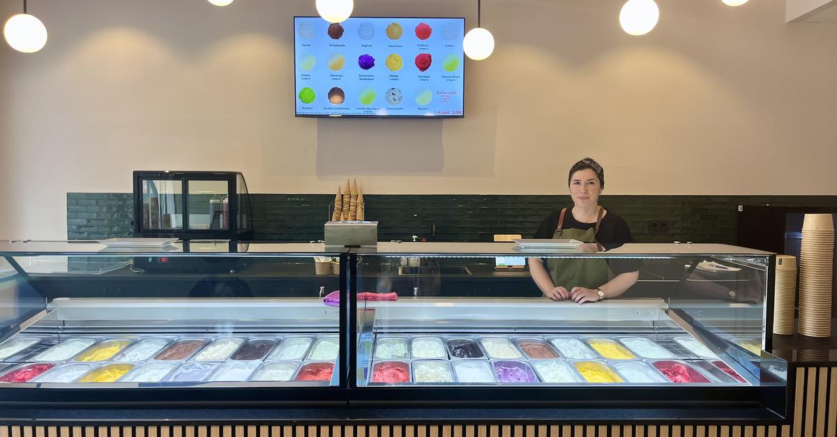 Wiesbadener Ein-Euro-Eisladen geöffnet: Wie ist so günstiges Eis möglich?