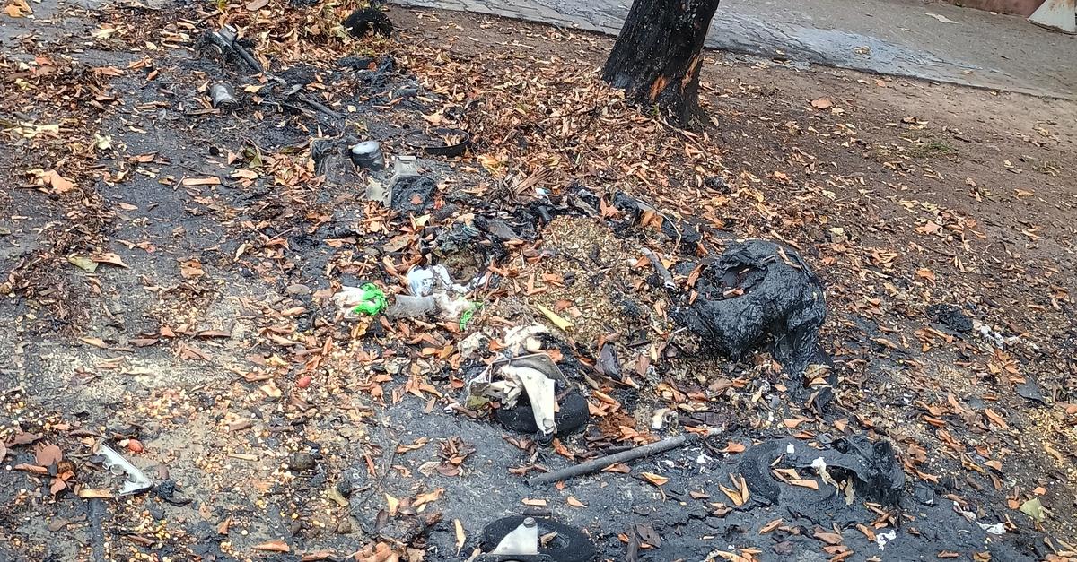 Wiesbaden fire spree: Three garbage cans burn overnight