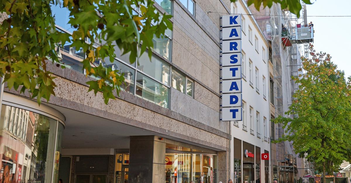 Erneute Galeria-Insolvenz: Blick auf ehemaliges Wiesbadener Galeria-Haus