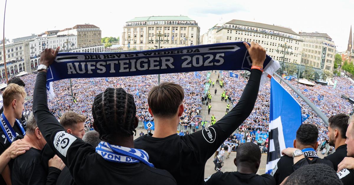 Der HSV ist zurück in der Bundesliga - nur für eine Saison