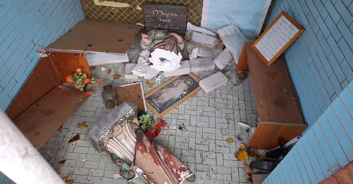 Fatima-Kapelle in Flörsheim geschändet