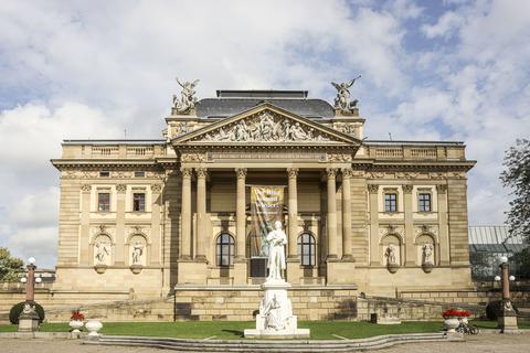 Das Hessische Staatstheater in Wiesbaden.  Archivfoto: René Vigneron