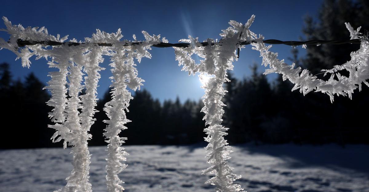 V Hessnu suho in pogosto sončno zimsko vreme