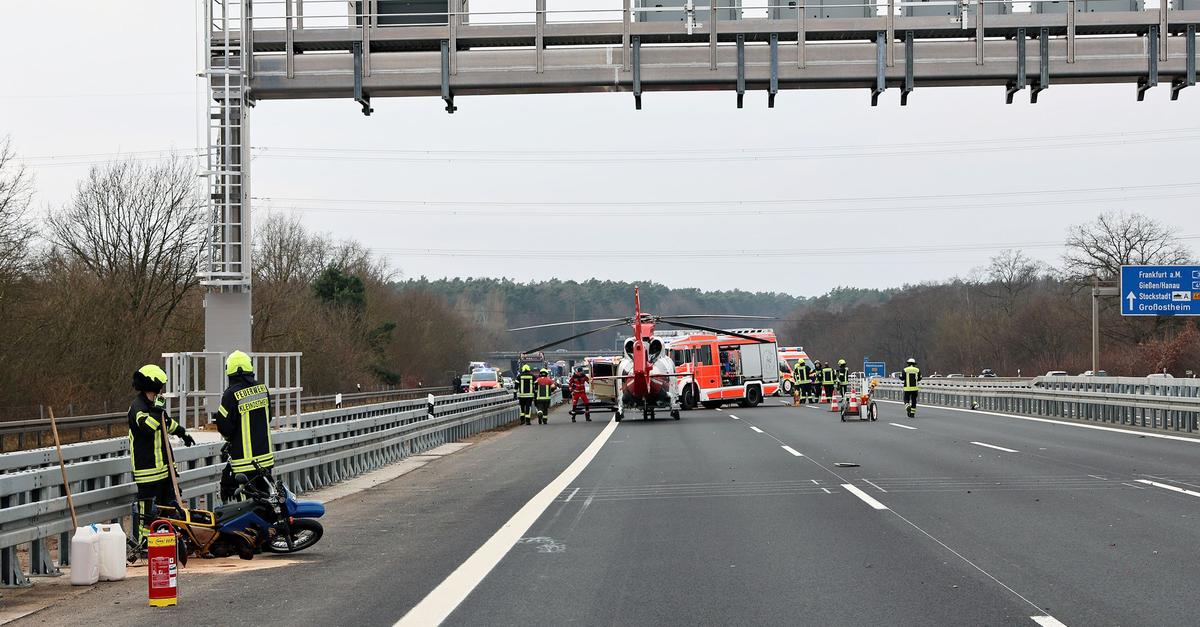 Motorradfahrer-lebensgef-hrlich-verletzt-A3-gesperrt