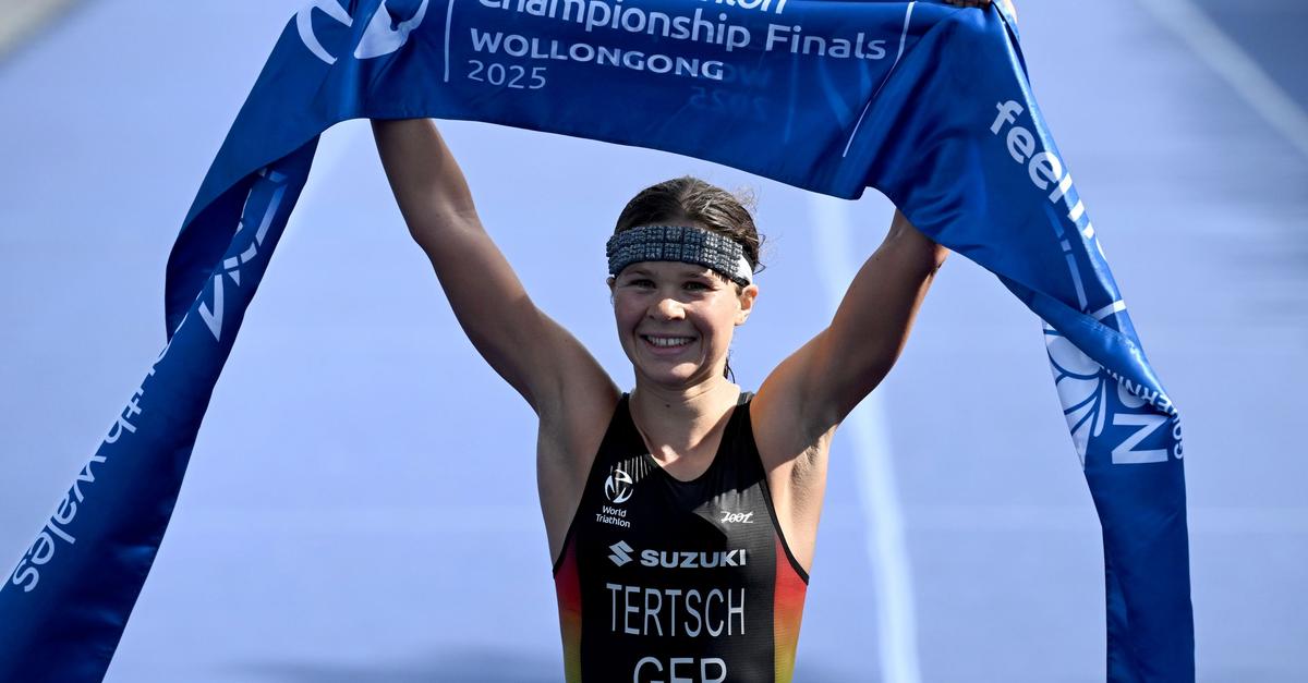 Lisa Tertsch erste deutsche Triathlon-Weltmeisterin