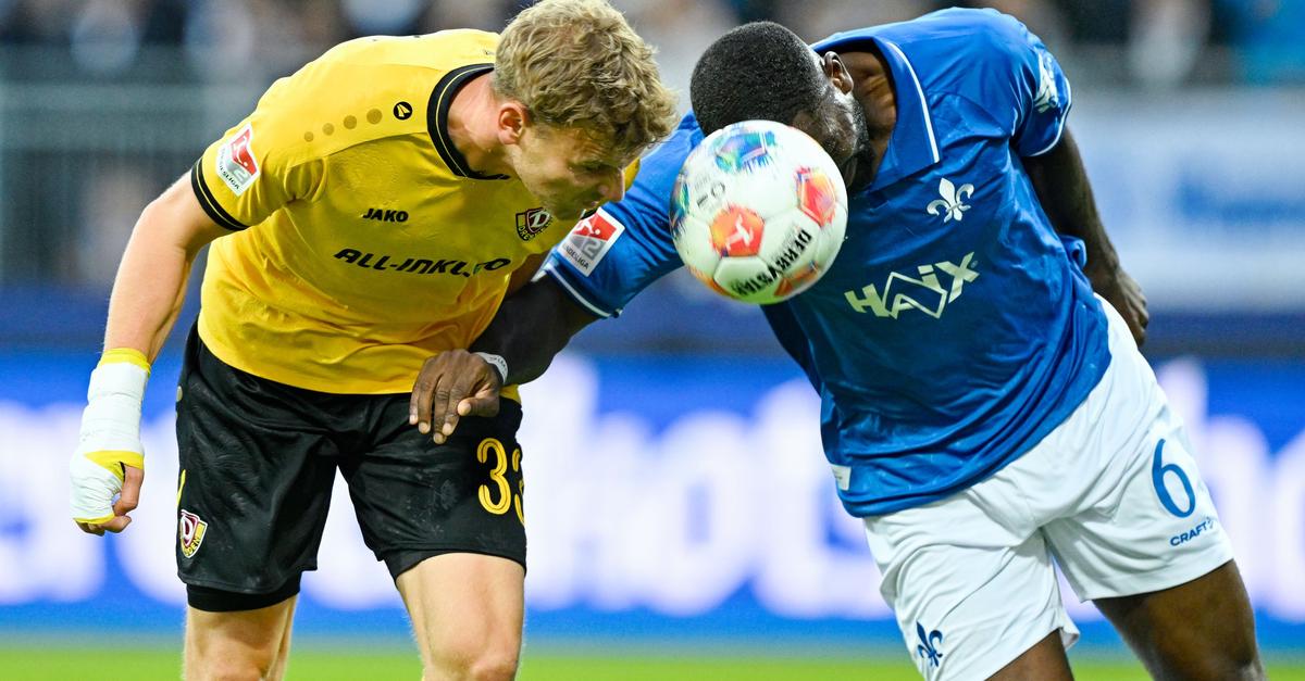 2:0 gegen Dresden: Darmstadt bleibt Tabellenführer