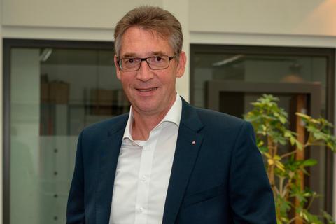 Andreas Bartsch ist seit 2012 Vorstandschef der Sparkasse Marburg-Biedenkopf.  Foto: Mark Adel Foto: Mark Adel