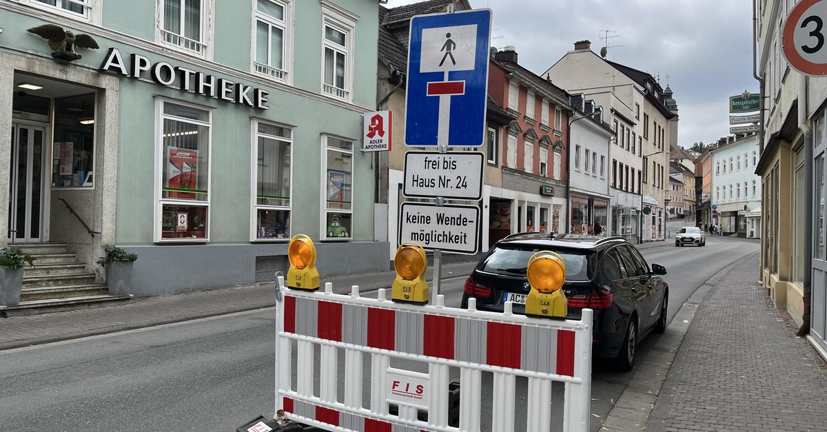 Adolfstraße in Bad Schwalbach nach sieben Wochen wieder frei