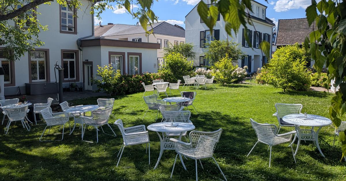 Cafés with gardens in the Rheingau: Two new openings and one closing
