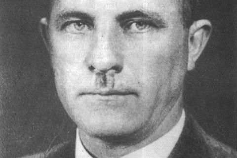 Der Geisenheimer Widerstandskämpfer Peter Spring, geboren am 6. August 1882 in Geisenheim, gestorben am 10. April1945 in Dachau. Foto: Festschrift zum 75-jährigen Bestehen