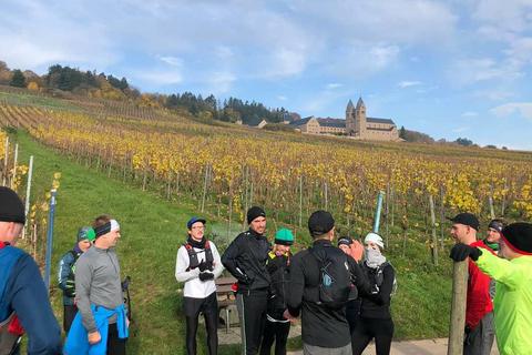 Panoramablicke beim Rheingauer Gude-Lauf. Die zweite Auflage soll im November stattfinden und auch Ausdauersportler in die Region locken. Foto: RheingauSport/Marcus Blenke