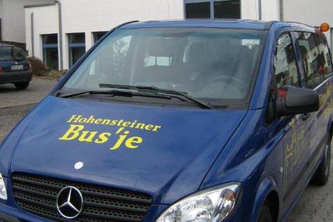 Das Hohensteiner Bus‘je ist eine der wenigen freiwilligen Leistungen, die die Gemeinde finanziert.