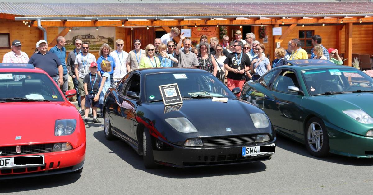 Fiat-Fans zu Besuch im Rheingau-Taunus-Kreis