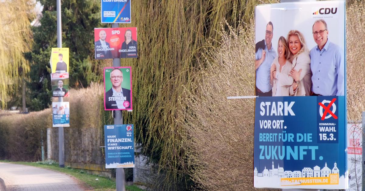 Taunusstein: Has the tone become harsher in the local election campaign?