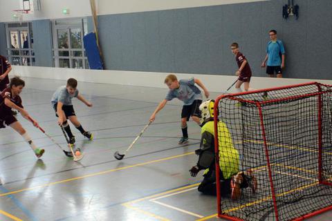 Floorball in der Neuhofer Aartalhalle.Archivfoto: wita/Martin Fromme   Foto: 