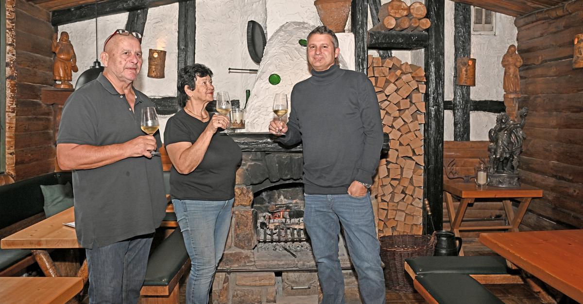 The Gutsschänke Bug wine bar in Walluf has been around for 60 years.