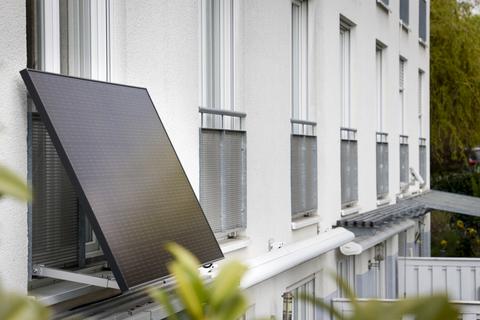 Balkon-Solaranlagen werden im Rahmen des neuen Programms pauschal mit 400 Euro gefördert