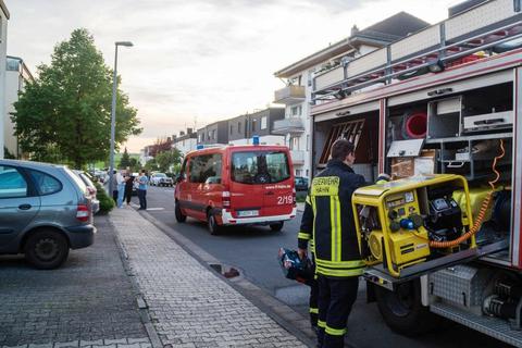 Die Feuerwehr im Einsatz in Taunusstein-Hahn. Foto: Wiesbaden112.de 