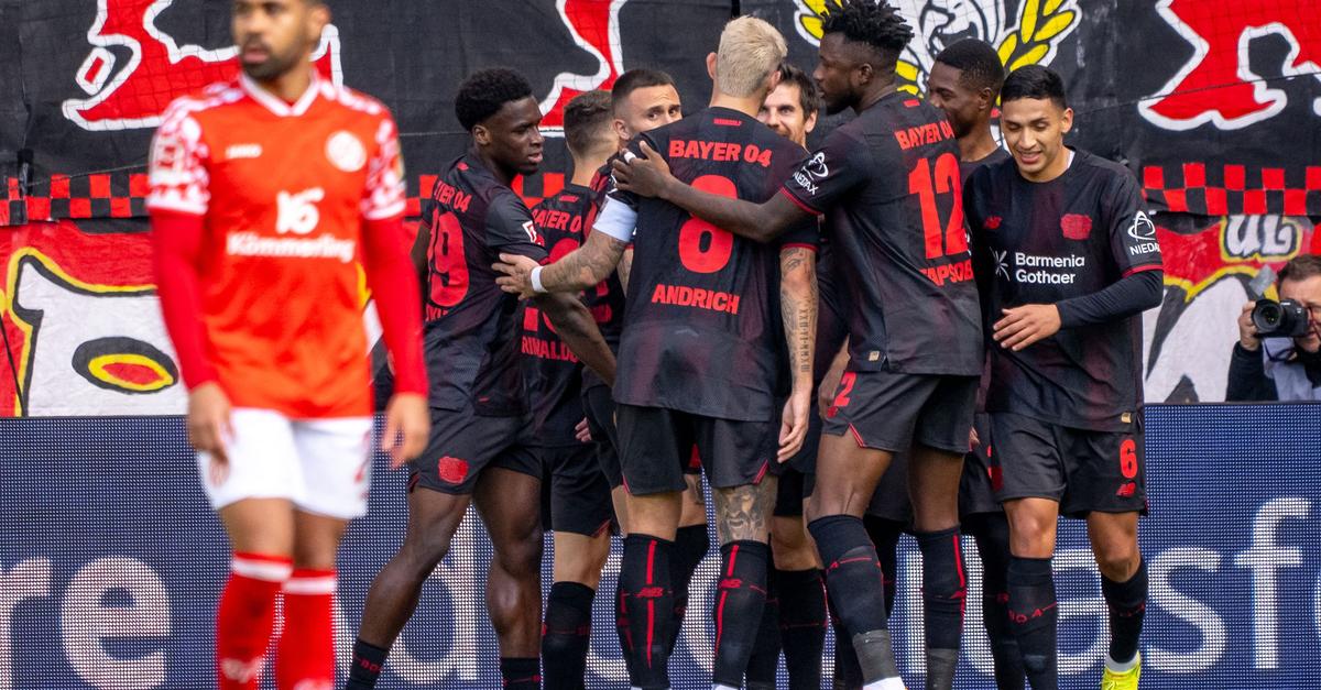 Leverkusen und Hjulmand feiern 4:3 in Mainz