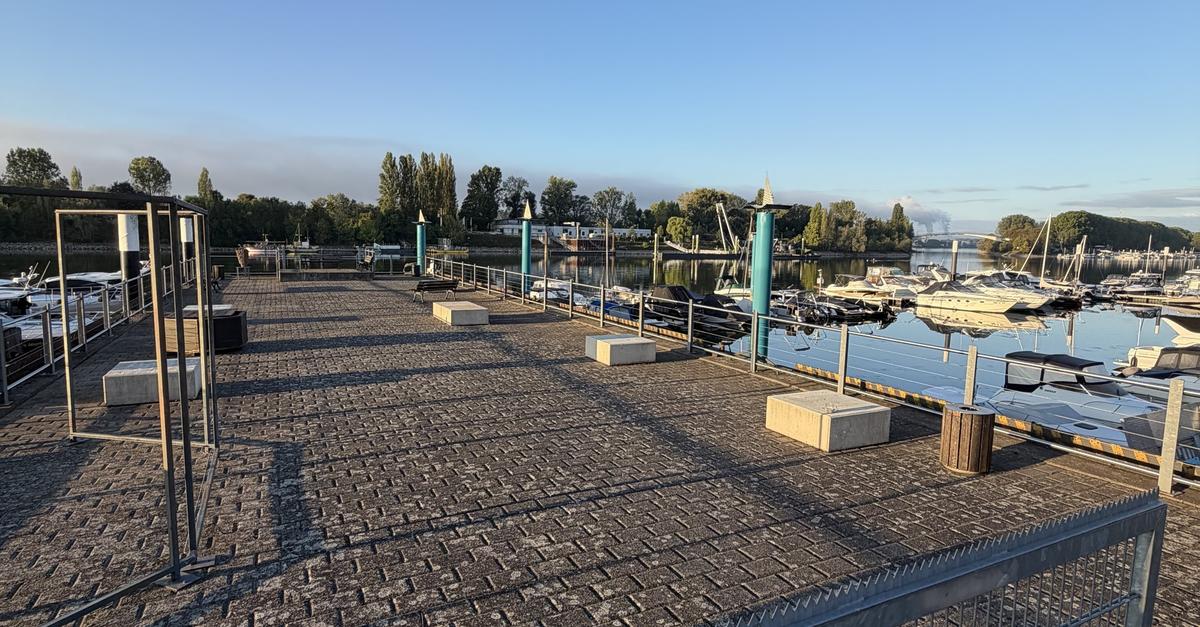 Kunstmole am Schiersteiner Hafen soll wieder belebt werden