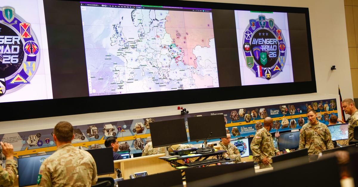 Nato und US-Army proben in der Wiesbadener Kommandozentrale den Gegenschlag