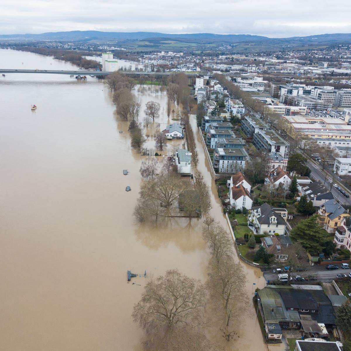 Hochwasser in Wiesbaden: Simulation zeigt die Auswirkungen