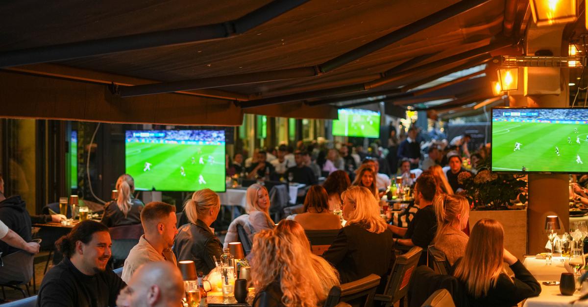 Where to watch football outside in Wiesbaden