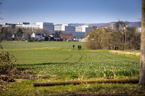 Was wird aus der Perspektivfläche West? Grundstückseigentümer und Anwohner fürchten, dass die Entscheidungen längst getroffen wurden.   Archivfoto: Lukas Görlach