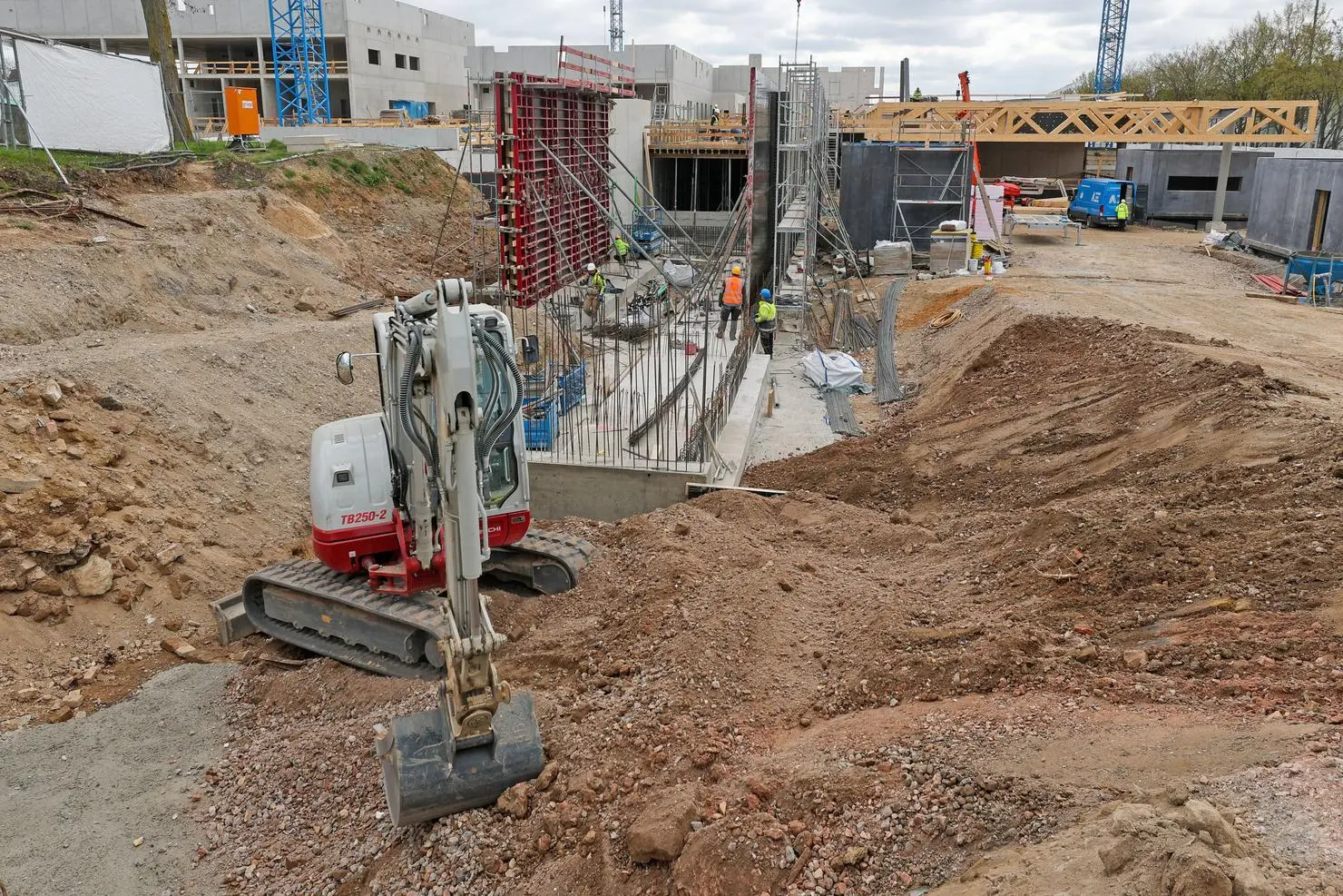 This Is What the Rheinhöhe Sports Park Construction Site Looks Like