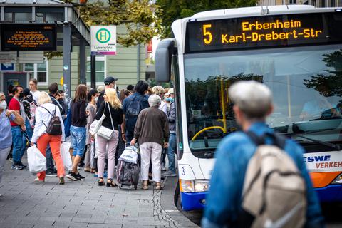 Zur neuen Woche fahren die Busse von Eswe Verkehr auch an Werktagen nach dem Samstagsfahrplan.        Foto: Lukas Görlach