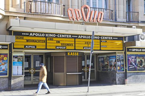 Auch das Apollo-Kinocenter ist zurzeit geschlossen. Für 2021 seien aber tolle Filme „in der Pipeline“, so Marc Ewert. Foto: René Vigneron