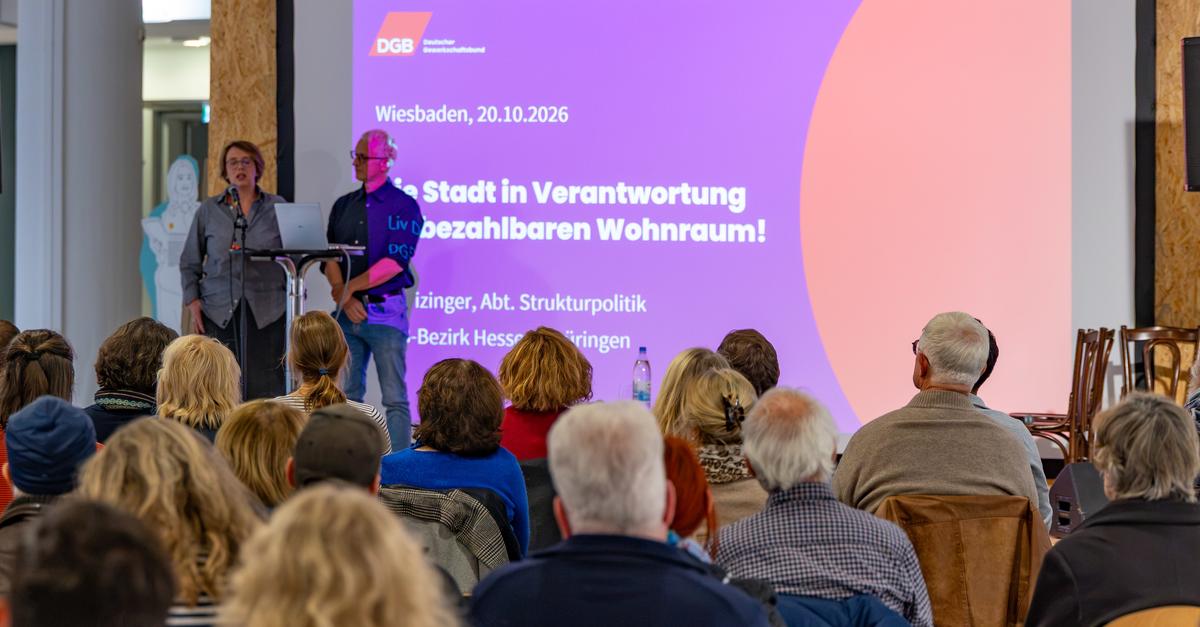 Diskussionsrunde: „Wie schafft die Rathaus-Koalition bezahlbaren ...