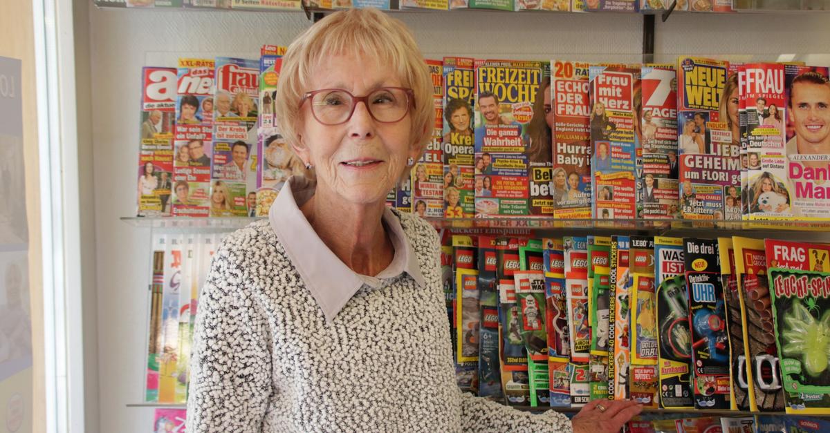 Ingrid Schön führt mit 77 Jahren noch ihre Lotto-Verkaufsstelle in ...