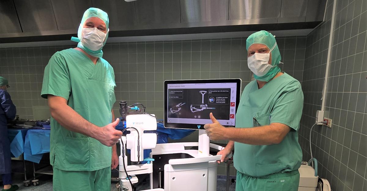 St. Josefs-Hospital Wiesbaden: Roboter Vely sorgt für präzisen ...