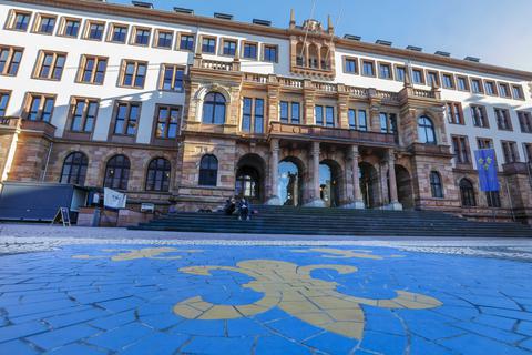 Das Wiesbadener Rathaus. Archivfoto: Sascha Kopp