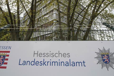 Das hessische Landeskriminalamt in Wiesbaden. Foto: dpa