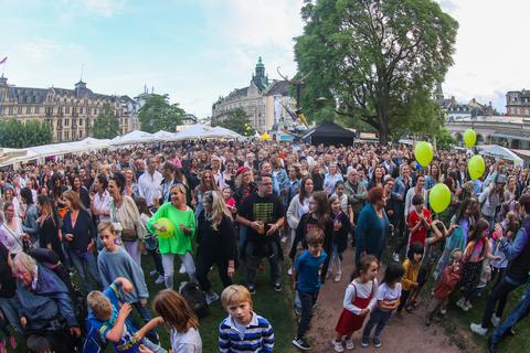 Nach zwei Jahren Pause findet das Kranzplatzfest wieder statt. Foto: Lukas Görlach