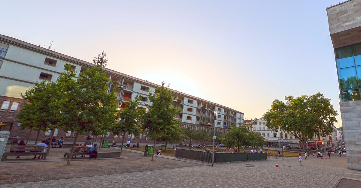 Will there be a volleyball court for Wiesbaden's Platz der Deutschen ...