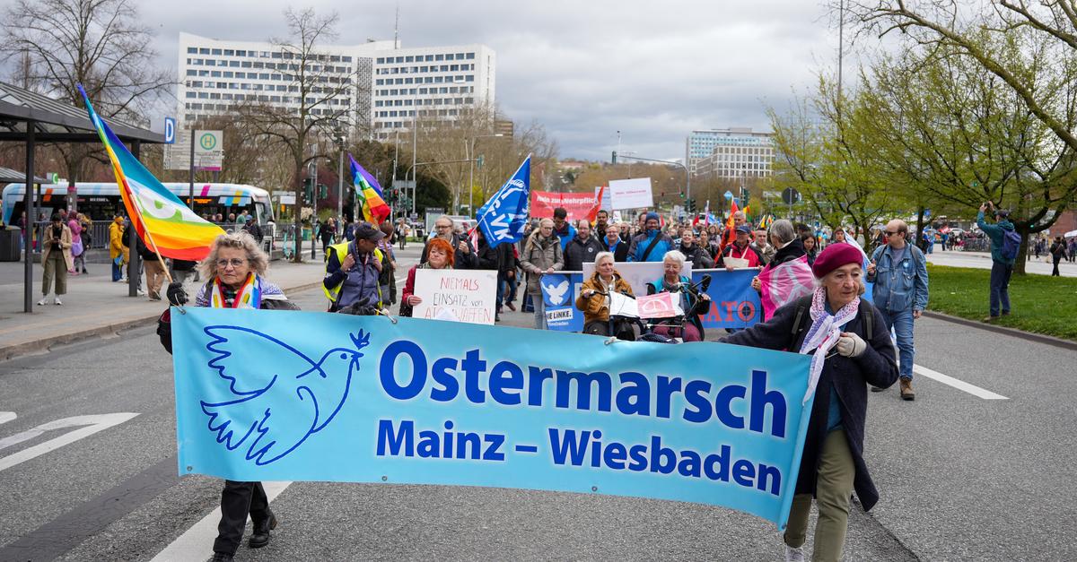 Easter March on Saturday in Wiesbaden: Taking to the streets for peace
