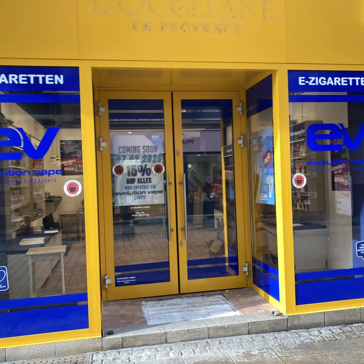 E-Zigaretten statt Beauty: Wiesbadens L'Occitane schliet