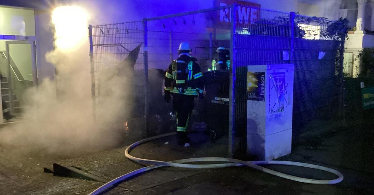 Wiesbaden garbage can fires: Police seek witnesses for swift investigation