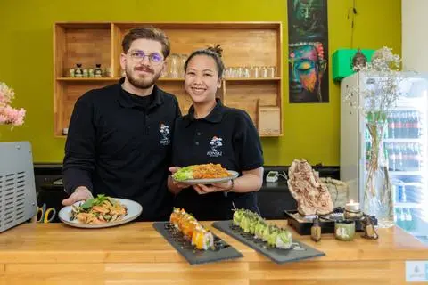 Gastronomie: Bonsai serviert japanische Kche im Westend