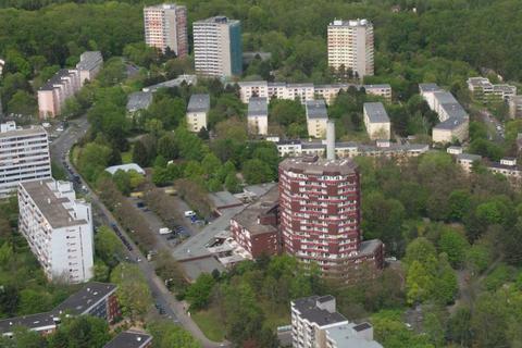 Blick auf die Siedlung Schelmengraben. Archivfoto: Erika Noack 