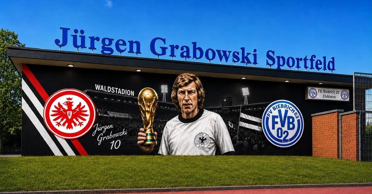 Honor for Jürgen Grabowski: Biebrich plans memorial and new sports field