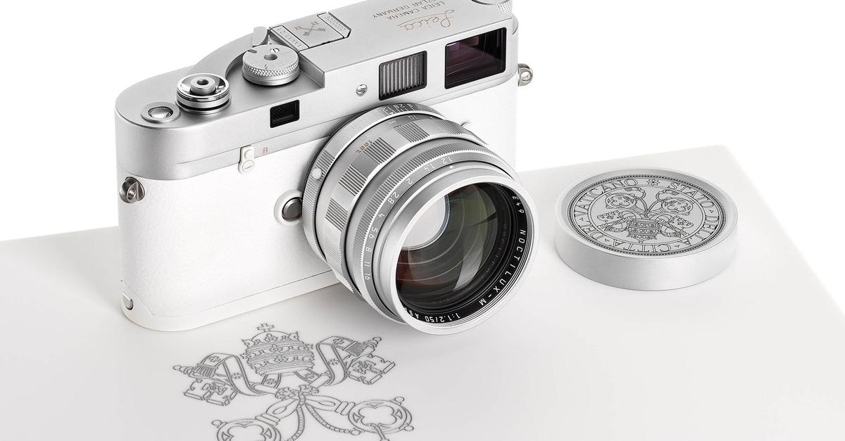 Auktion: Kamera von Ex-Papst bringt 6,5 Millionen Euro