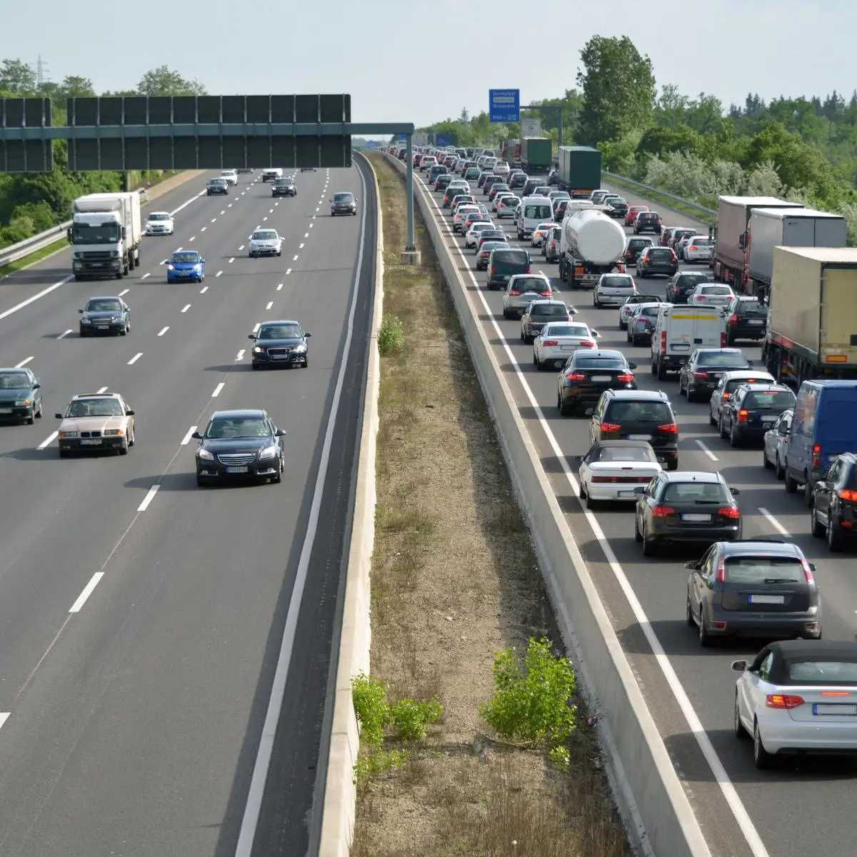 Live-Verkehrsticker: Stau auf A60 und A643
