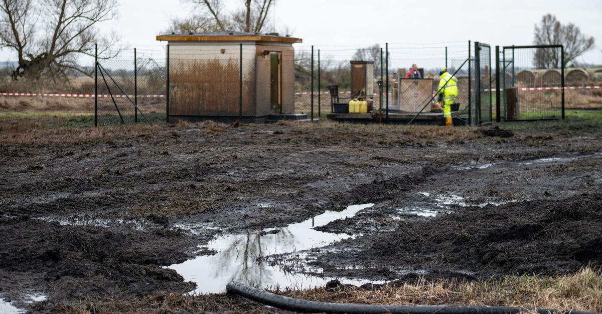 Pipeline nach geschlossenem Leck wieder in Betrieb